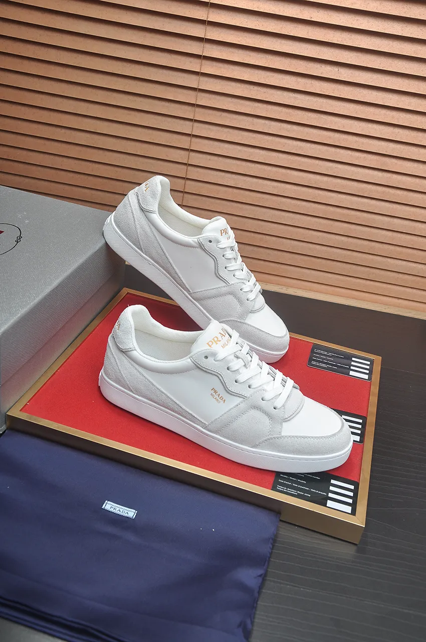 Men's shoes 💰580💶【PRADA】Top original, new season, high quality original goods, top imported calfskin with original imported glue, imported cowhide inside with original cowhide feet, original outsole! Quality guaranteed! Code 38-45 (45 customized)